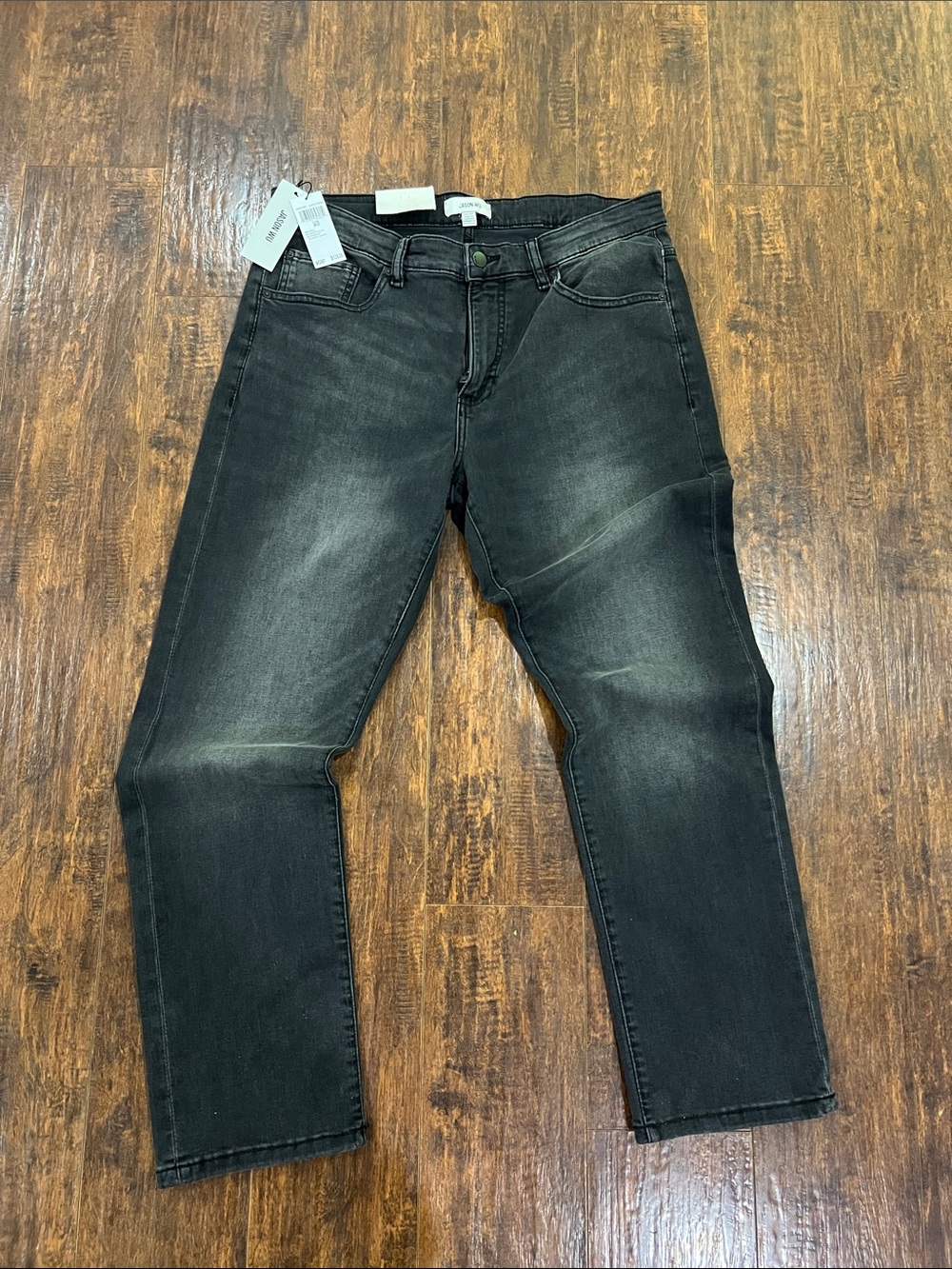 NWT Men's Jason Wu Bedford Black Washed Jeans Faded 34/30